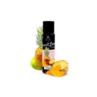 Gel de Massage comestible Mangue et Ananas - 60 ml